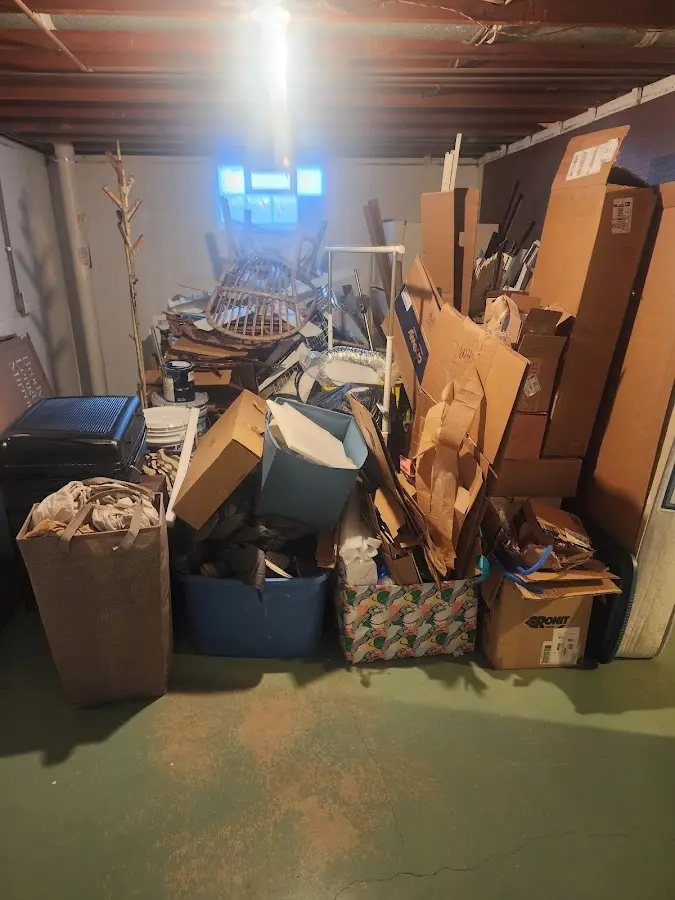 Roll-off dumpster container at job site for Roll Off Dumpster Rental in Kailua